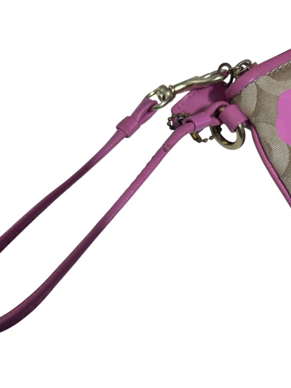 Coach Poppy Chan "Pinky" Wristlet Rare Limited Edition - Picture 10 of 11